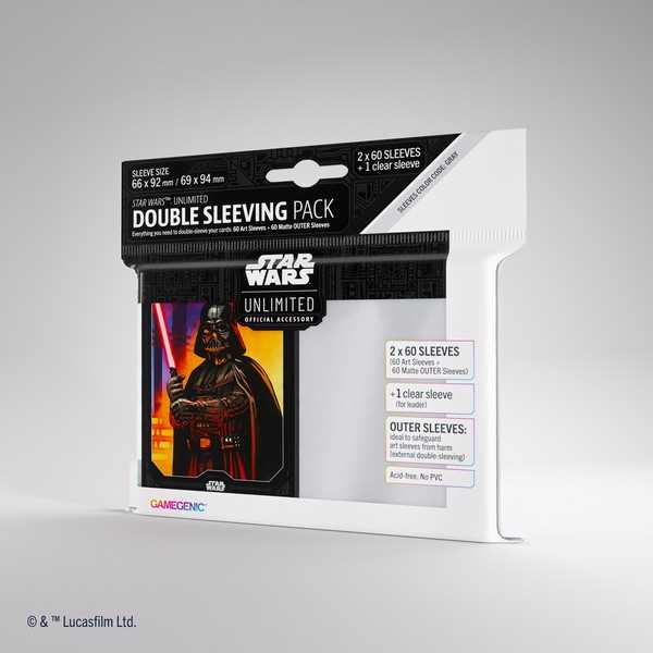 SWU Art sleeves - Double Sleeving Pack Darth Vader