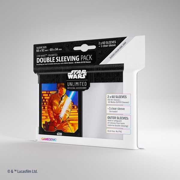 SWU Art sleeves - Double Sleeving Pack Luke Skywalker