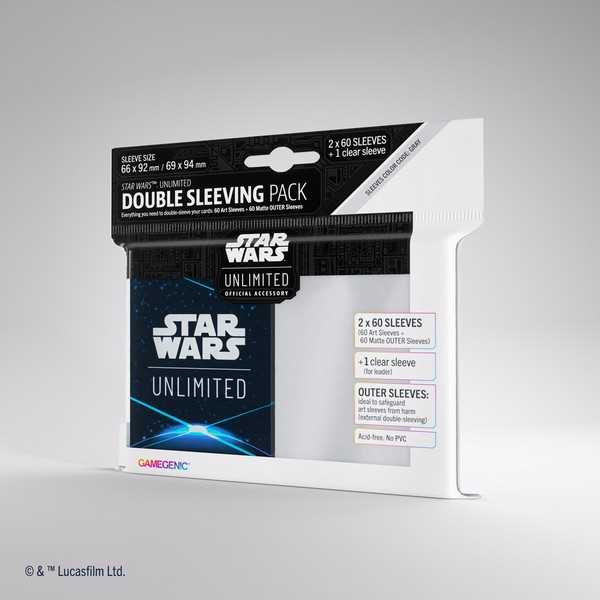 SWU Art sleeves - Double Sleeving Pack Blue