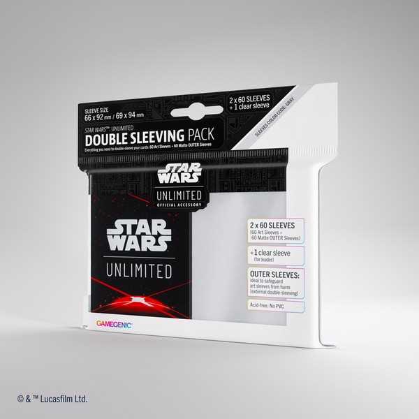 SWU Art sleeves - Double Sleeving Pack Red