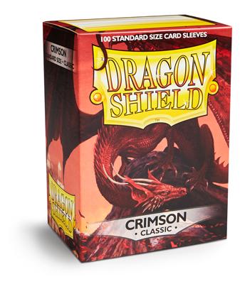 Dragon Shield Sleeves Crimson