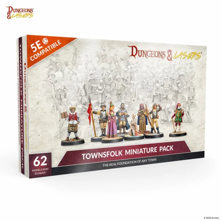 Townsfolk Miniature Pack - Dungeons & La