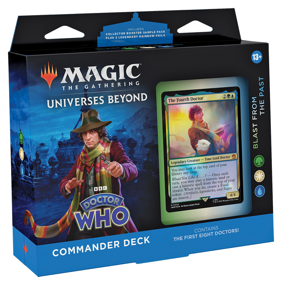 Dr Who Commander deck - Blast from the p