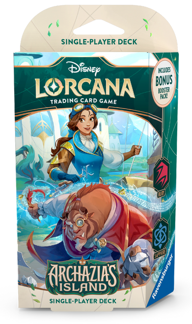 Lorcana Saphire and Ruby Starter Deck Set 7
