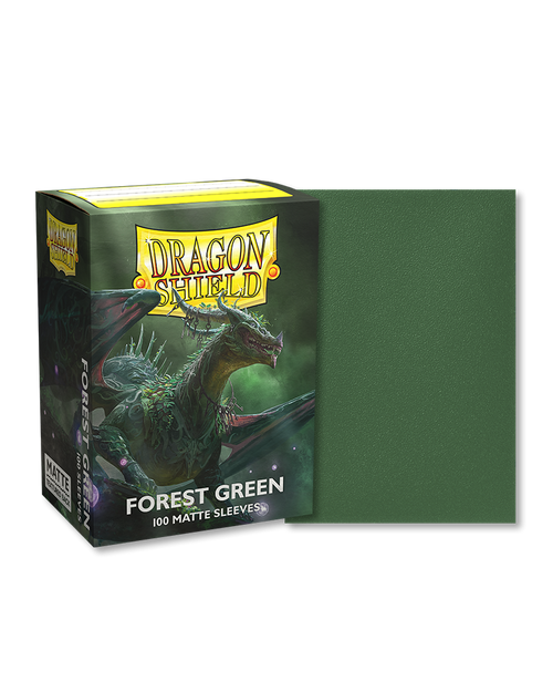 Forest Green Matte Sleeves