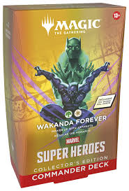 Magic Marvel Wakanda Collector Commander Deck