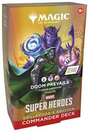 Magic Marvel Doom Collector Commander Deck