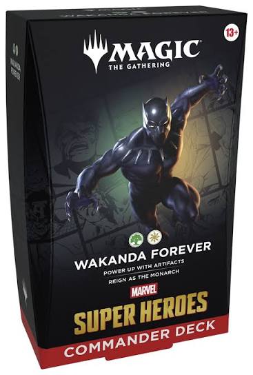 Magic Marvel Wakanda Commander Deck