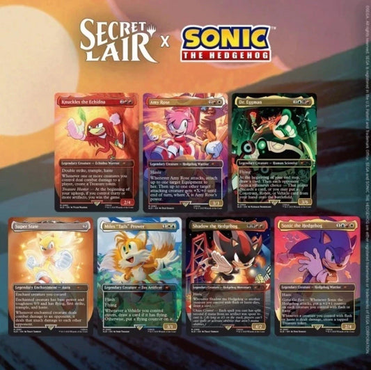 Secret Lair X Sonic