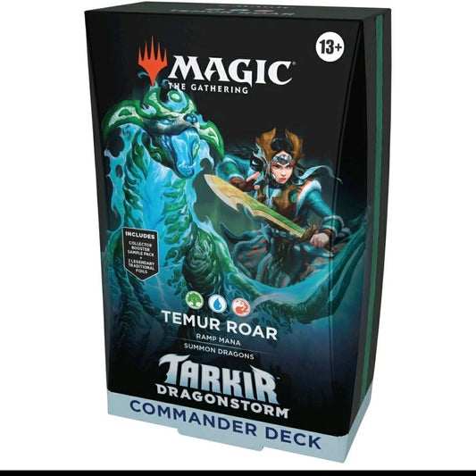 MTG Tarkir Dragonstorm Commander Temur Roar
