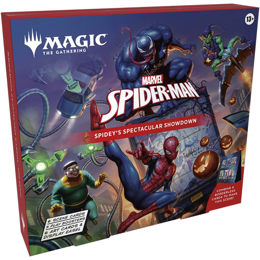 Magic Spiderman Scene Box