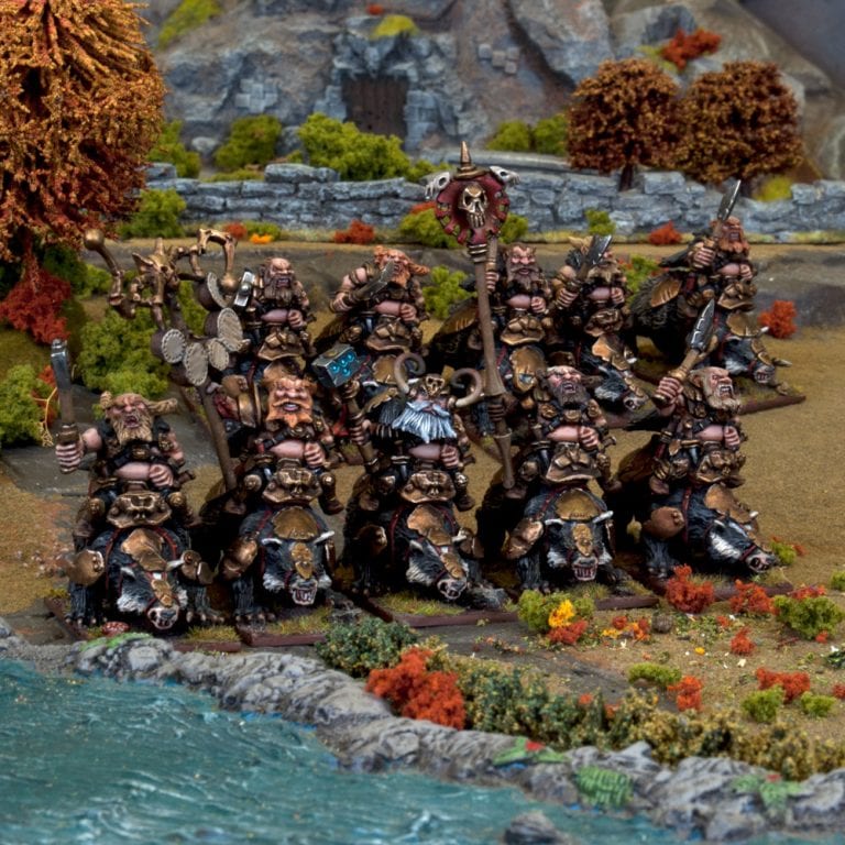 DWARF BROCK RIDERS REGIMENT