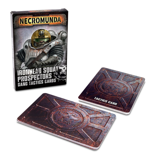IRONHEAD SQUAT PROSPECTOR TACTICS CARDS